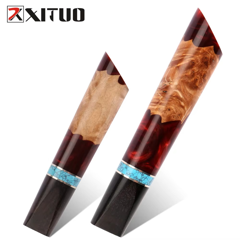 Japanese Knife - Japoński Wykwintny Stabilizowany Drewniany Uchwyt z