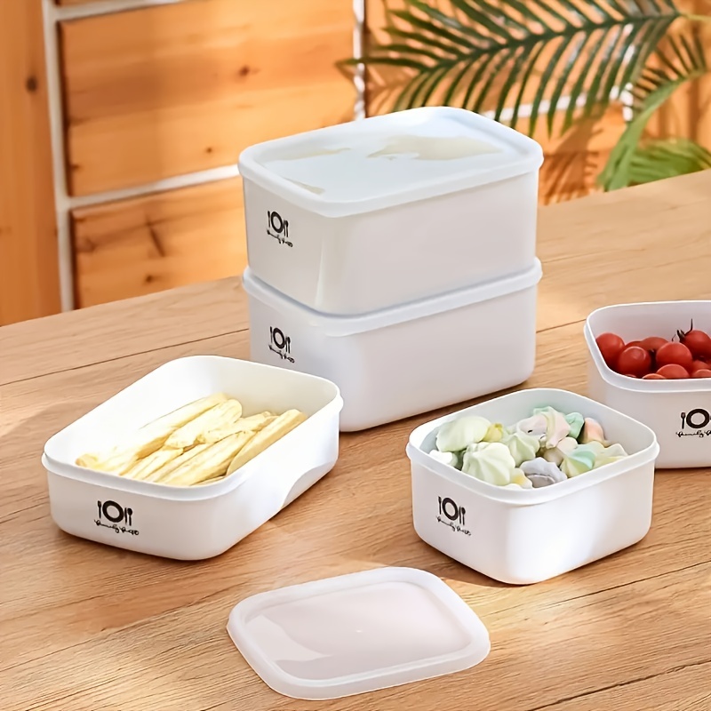 Bento Box - Prostokątny plastikowy pojemnik na lunch typu
