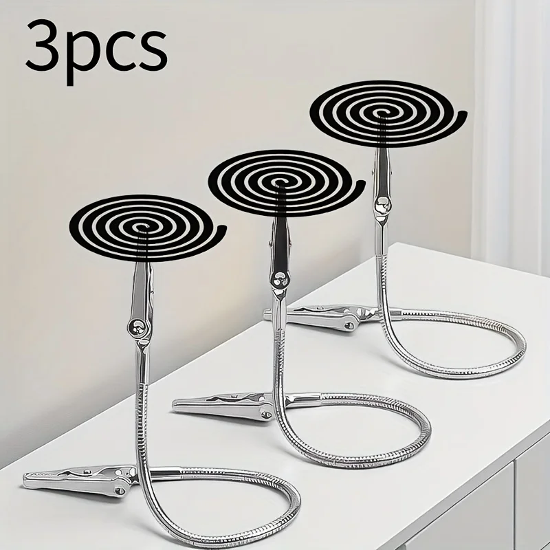 Incense Holder - 3 szt. uchwytów na spirale przeciw