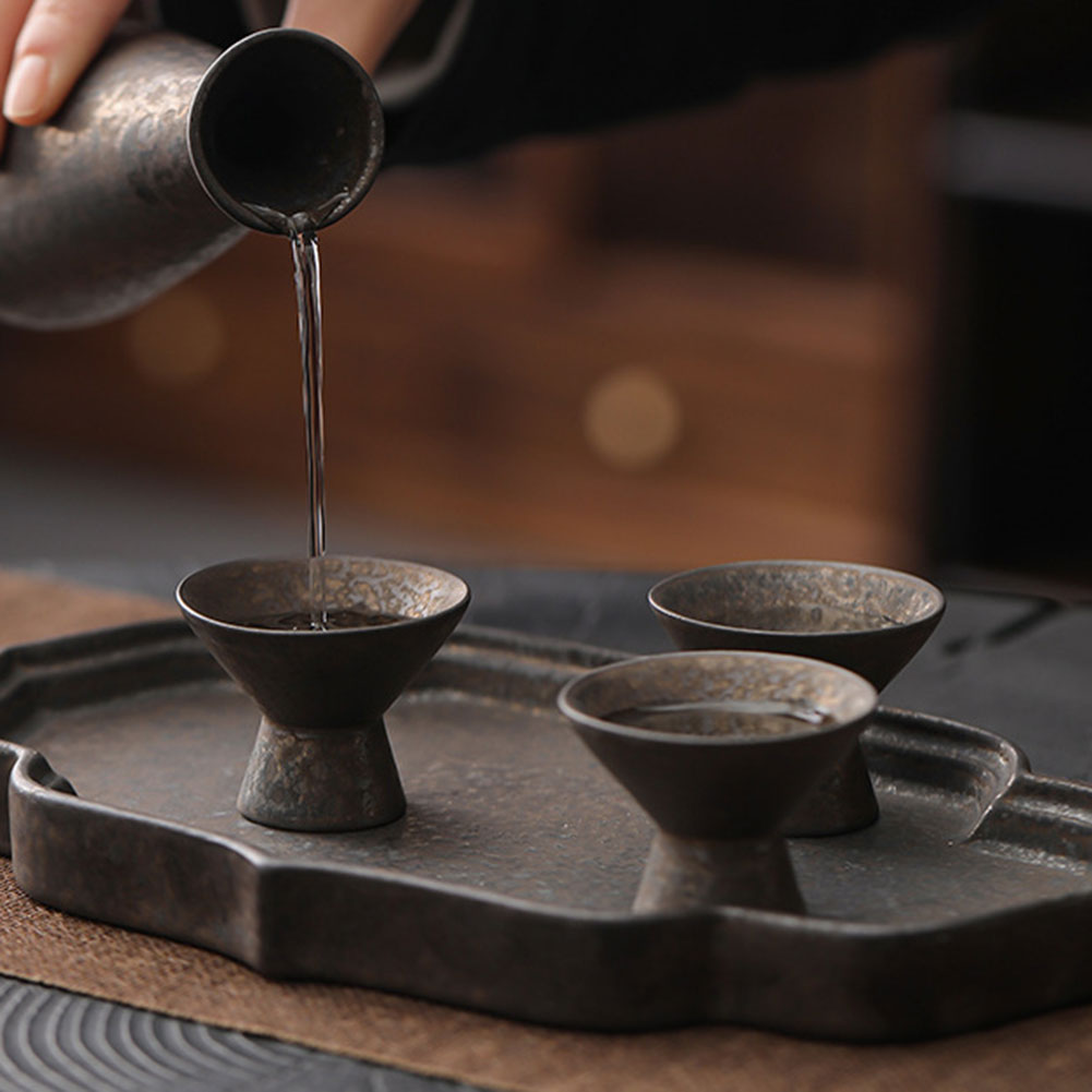Japanese Pottery - Japoński ceramiczny kubek do wina Ręcznie
