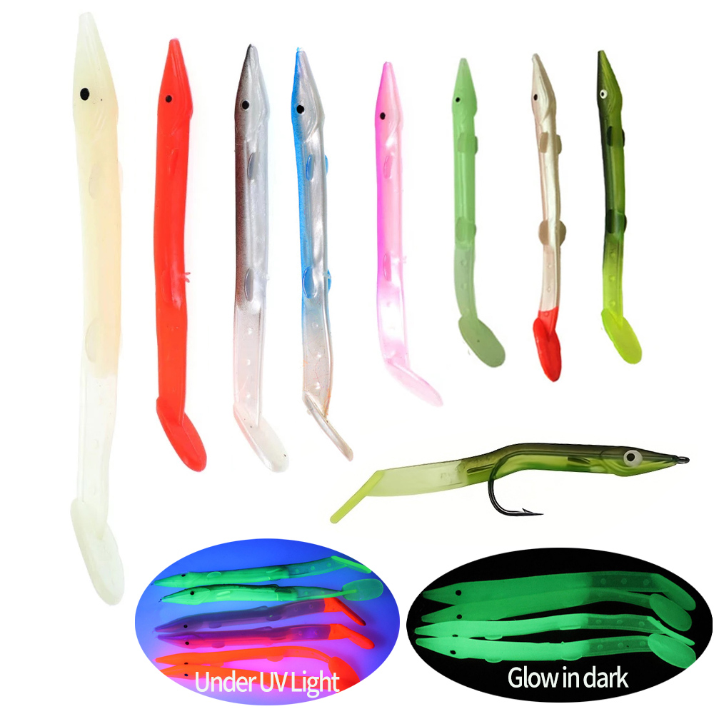 Furoshiki - 8 szt. Miękkich plastikowych przynęt wędkarskich