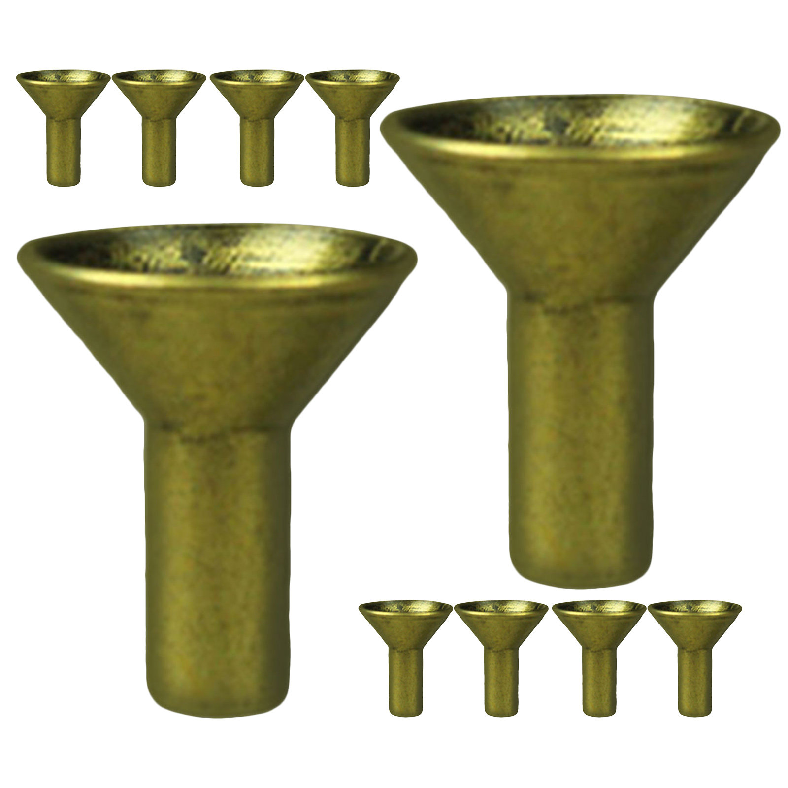 Incense Holder - 10 sztuk – metalowa podstawka do