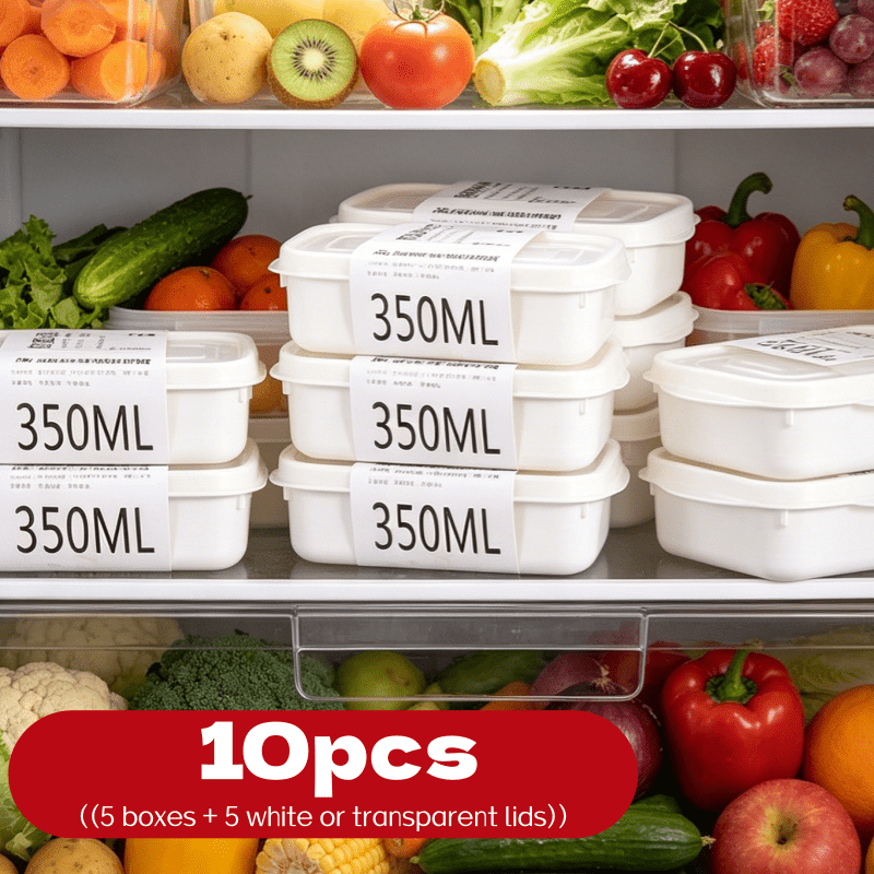 Bento Box - 10 szt. Zestaw pojemników do przechowywania