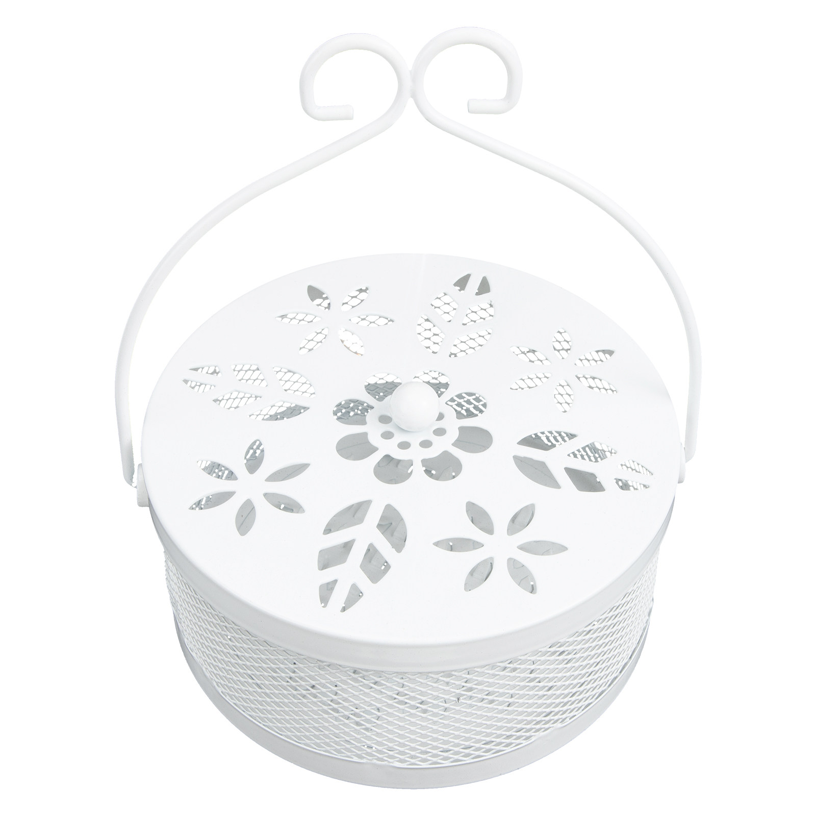 Pudełko z kutego metalu, białe – Incense Holder recenzja i cena