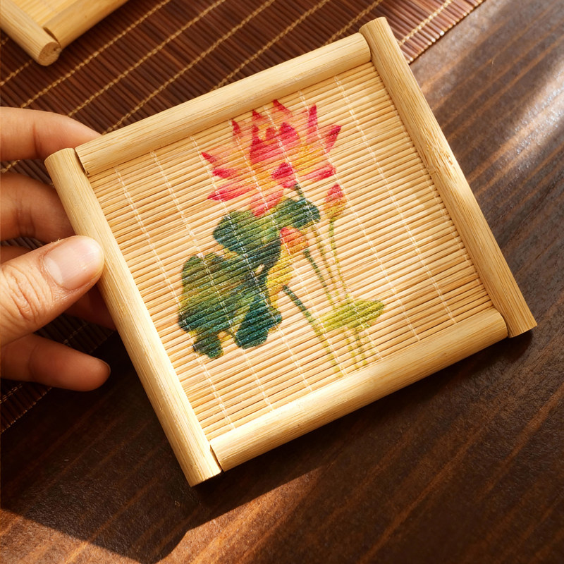 Zestaw 5 naturalnych podkładek – Japanese Tea recenzja i cena