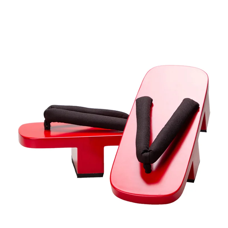 Damskie buty do cosplayu, czer – Geta Wooden Sandal recenzja i cena