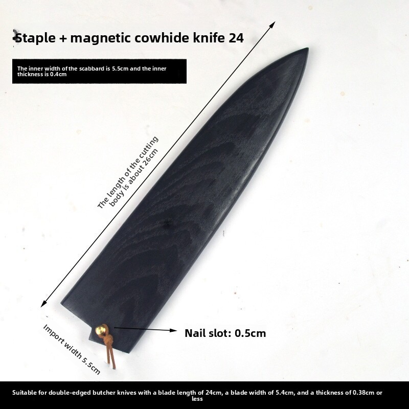 Czarna lakierowana osłona noża – Japanese Knife recenzja i cena