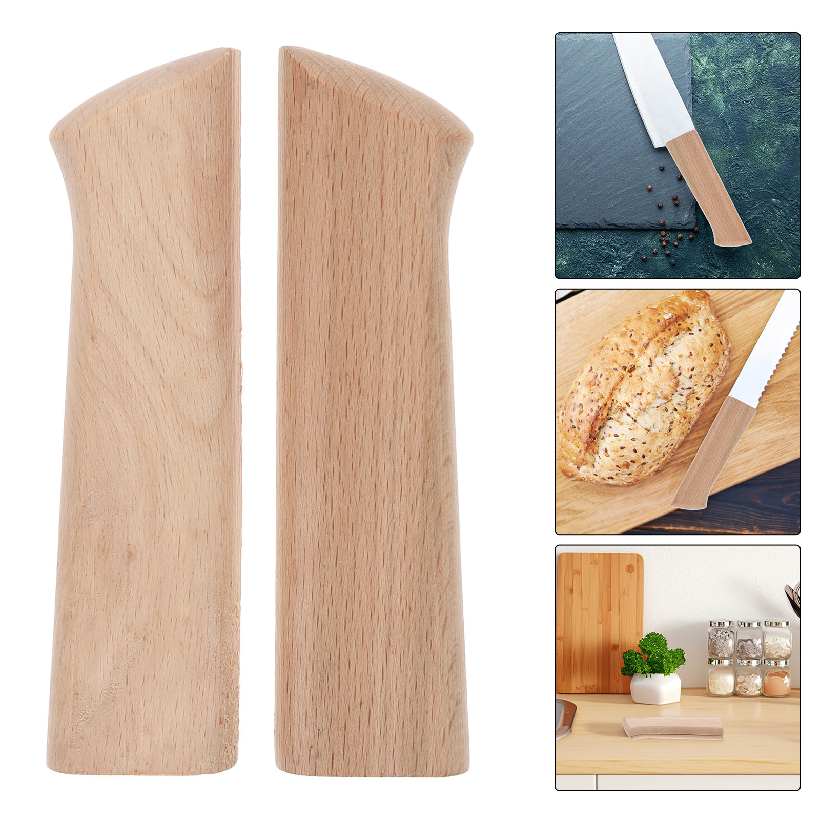2 szt. Drewniane rękojeści do  – Japanese Knife recenzja i cena
