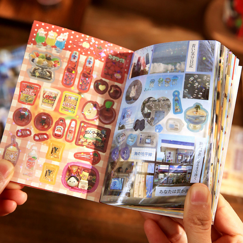 Książka z naklejkami Kawaii w  – Japanese Snacks recenzja i cena