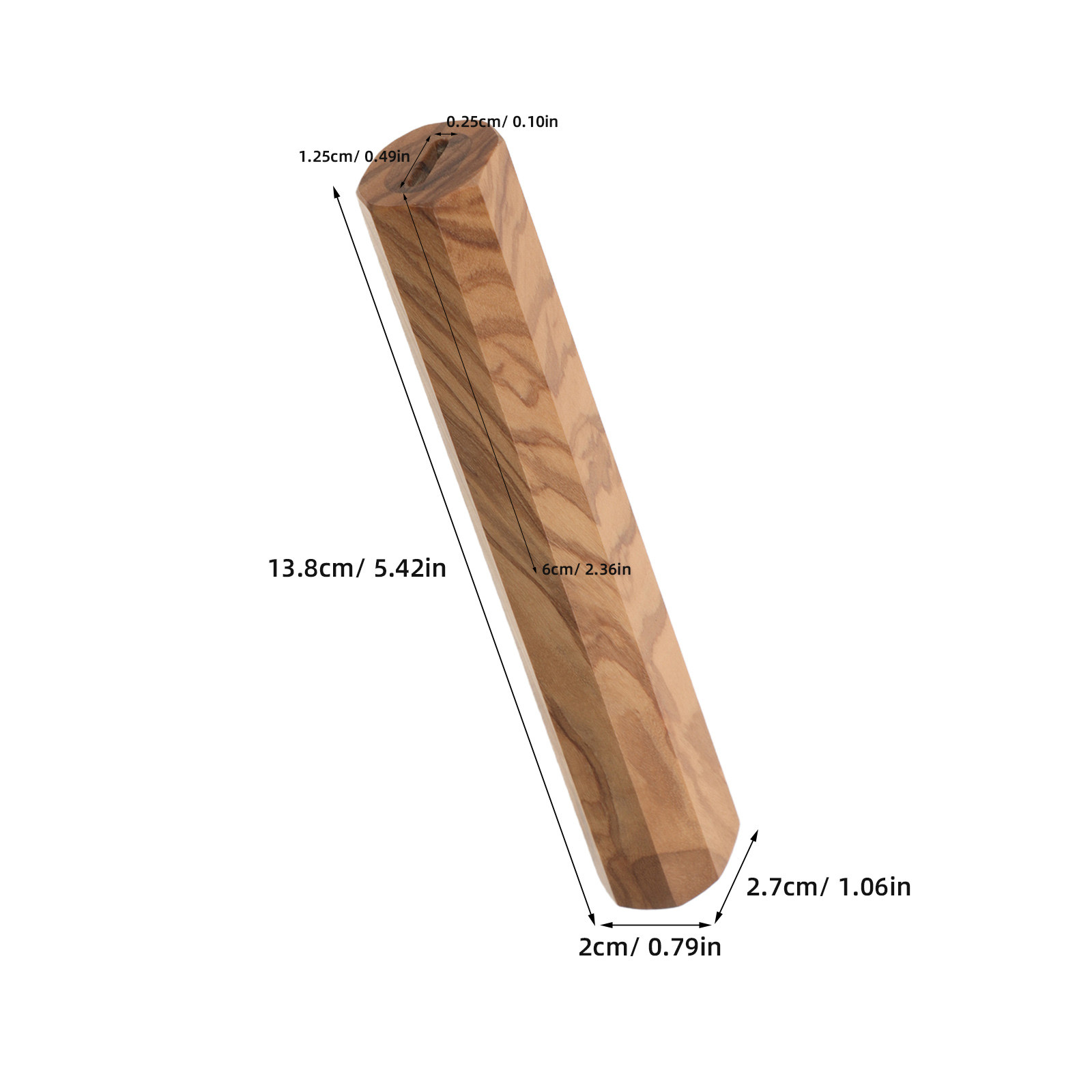 Ośmiokątna drewniana rękojeść  – Japanese Knife recenzja i cena