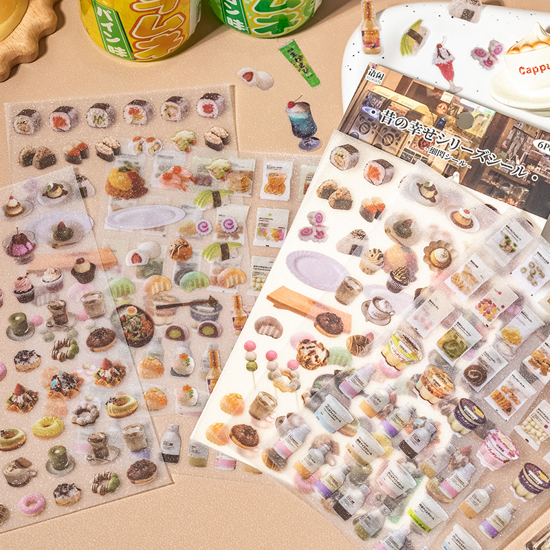 6 arkuszy śliczne ciasto przek – Japanese Snacks recenzja i cena