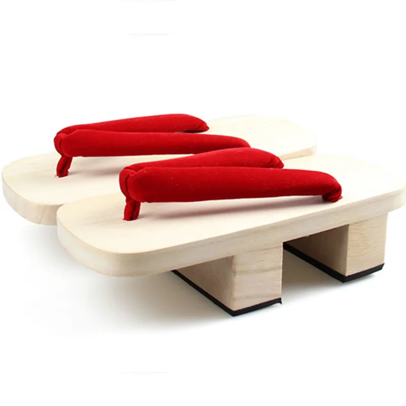 Buty Cosplay damskie podwójne  – Geta Wooden Sandal recenzja i cena