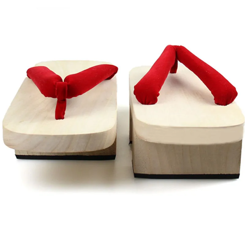 Buty Cosplay damskie podwójne  – Geta Wooden Sandal recenzja i cena